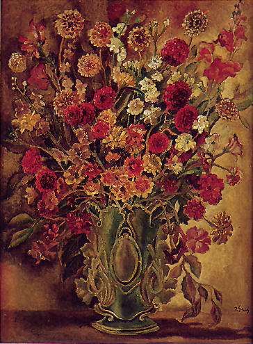 Vaso de flores (c.1930), John Graz