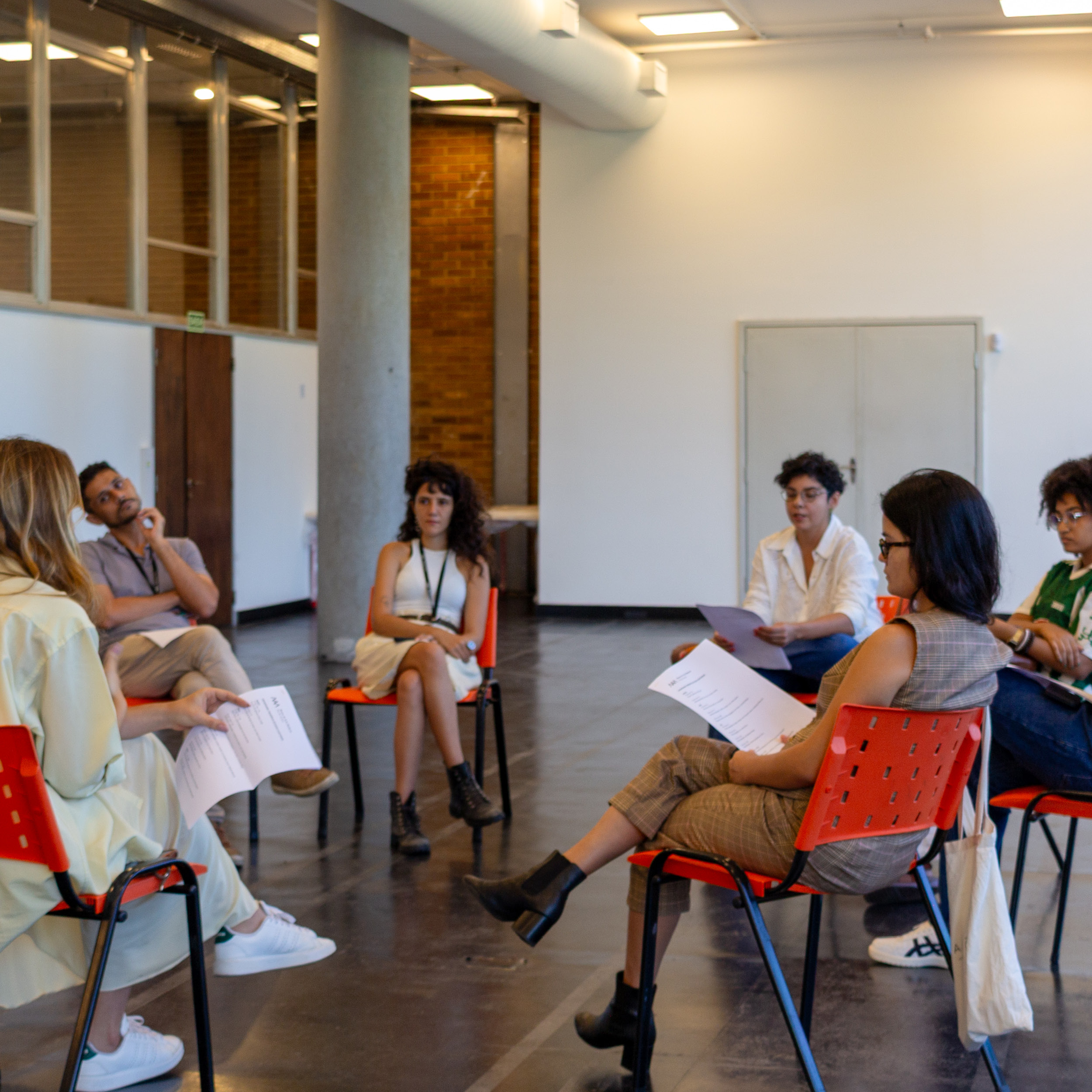 Seminário da residência Estudos Curatoriais